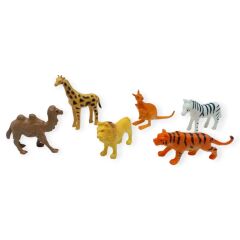 Hayvan Figürleri - Aksesuarlı Vahşi Hayvanlar Seti  - Mini Set 30 Parça