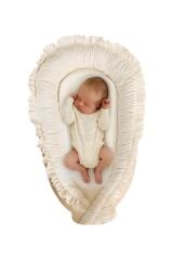 Bistyle Müslin Babynest Lady Home 80104 Ekru