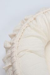 Bistyle Müslin Babynest Lady Home 80104 Ekru