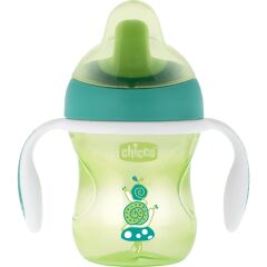 Chicco Yarı Yumuşak Uçlu Alıştırma Bardağı 6 Ay+ Unisex