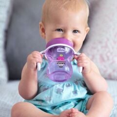 Chicco Yarı Yumuşak Uçlu Alıştırma Bardağı 6 Ay+ Erkek