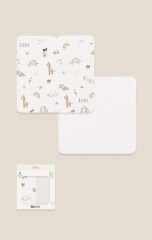 Bistyle 2li Müslin Battaniye In The Zoo Kutulu 70153 75x75cm Beyaz