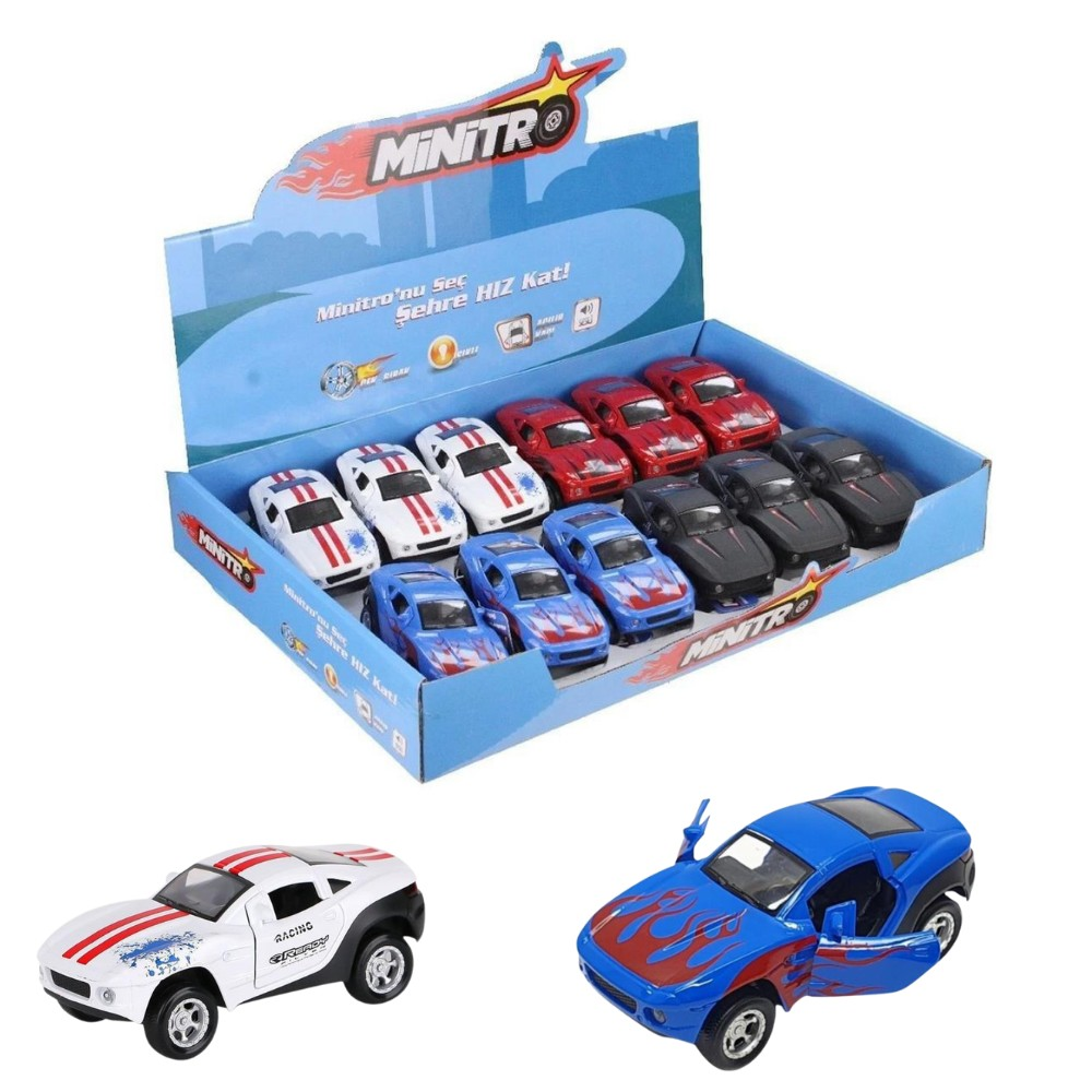 FY6148-12D - Ç/B SPOR ARABA IŞIKLI SESLİ