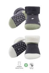 Bi̇style 2'li Havlu Soket Kaymaz Point Boy 10506 Antrasit