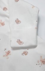 Bistyle 3lü Zıbın Takım Cookies Make Happy 13117 Ekru