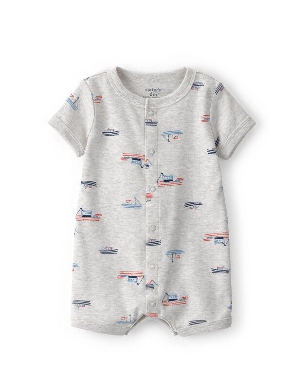 Carters Erkek Bebek Kısa Tulum 1U583010 Renkli