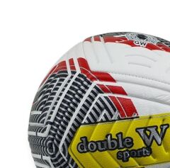 Futbol Topu Dikişli Kabartma Yüzey 420 gr No:5 - FB-680-SİYAH