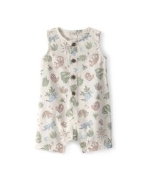 Carters Erkek Bebek Kısa Tulum 1U590510 Renkli