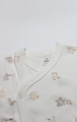 Bistyle 3lü Zıbın Takım With You Family 13121 Bej