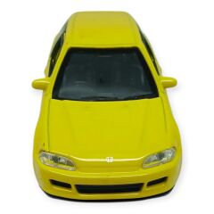 Çek Bırak Metal Arabalar 12 cm - 43813 - Sarı