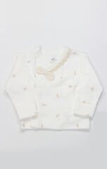 Bistyle 3lü Zıbın Takım Love You Smile 13123 Ekru