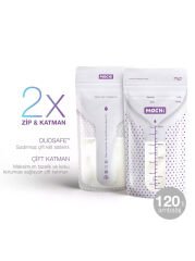 Mochi Anne Sütü Saklama Poşeti 120 Adet 200ml