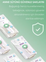Mochi Anne Sütü Saklama Poşeti 120 Adet 200ml