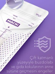 Mochi Anne Sütü Saklama Poşeti 120 Adet 200ml