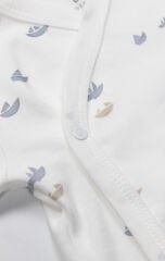 Bistyle 3lü Zıbın Takım Little Boats 13125 Ekru