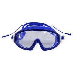 Yüzücü Gözlüğü Silikon Kulaklıklı MAVİ - AF108