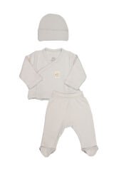 Bi̇style 3'lü Zibin Takim Modal The Ocean 13120 Bej