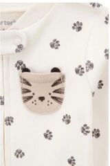 Carters Erkek Bebek Uyku Tulumu 1T161910 Ekru