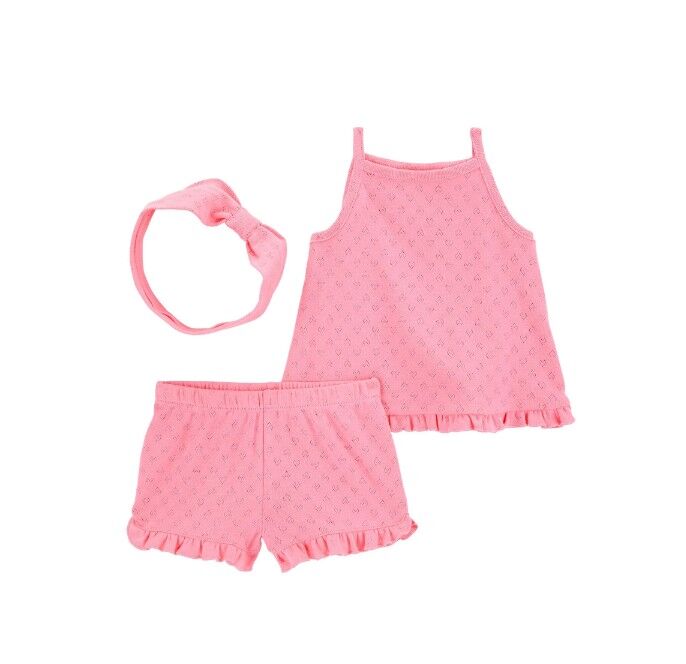 Carters Kız Bebek Alt Üst Set 1S537310 Pembe