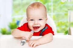 BabyJem Paslanmaz Çelik Çatal Kaşık Seti 522 Gri