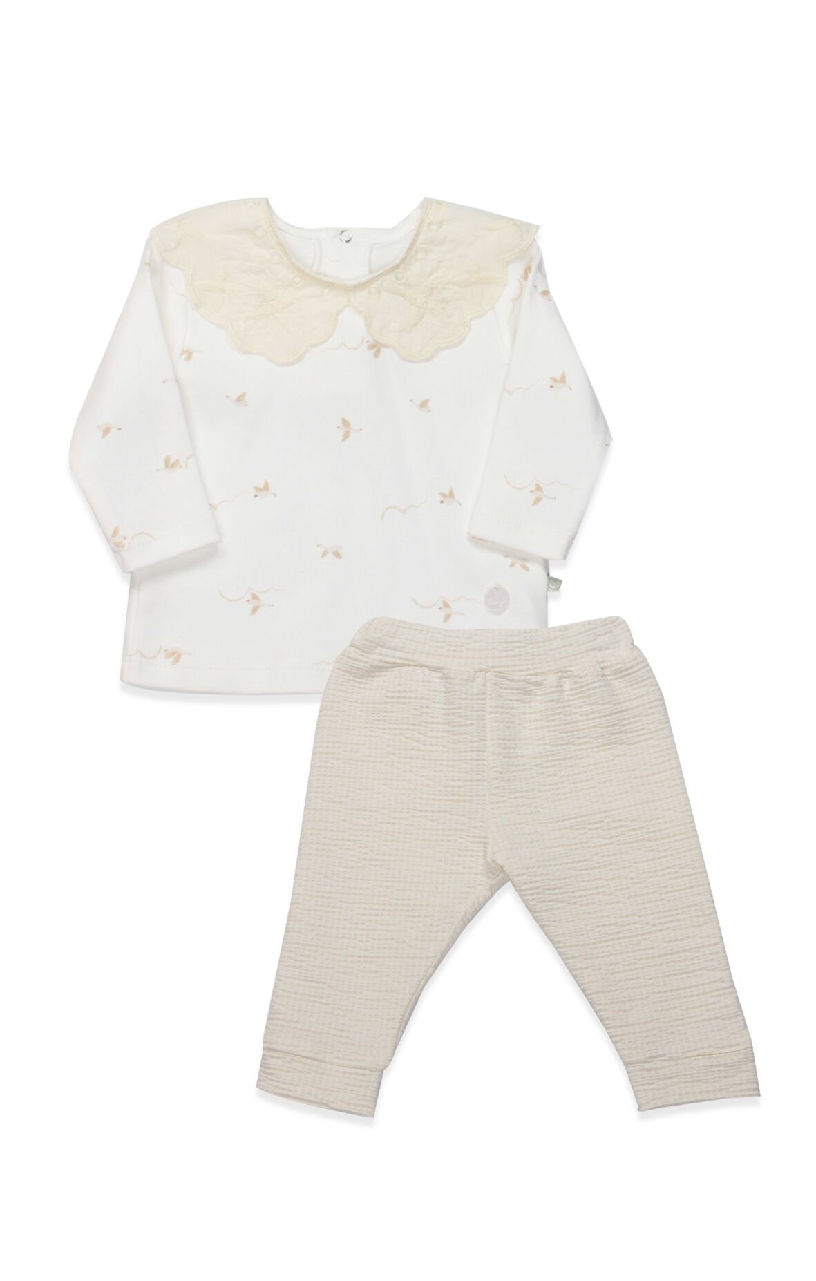 Bistyle 2li Takım Love You Smile 14123 Ekru