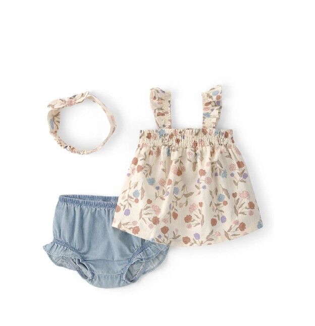 Carters Kız Bebek Alt Üst Set 1U587510 Renkli