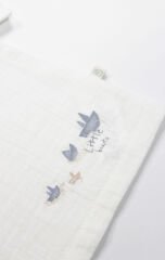 Bistyle 2li Takım Şort Müslin Little Boats 14126 Ekru