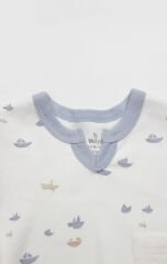 Bistyle 2li Takım Little Boats 14127 Ekru