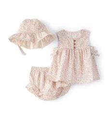 Carters Kız Bebek Alt Üst Set 1U741510 Renkli