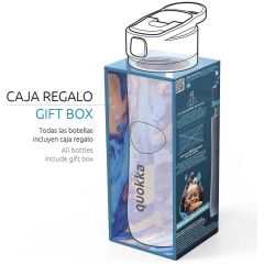 Quokka Staınless Steel Bottle Sprıng Azurıte 600ML