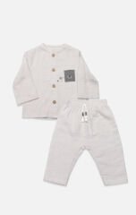 Bistyle 2li Takım Müslin Star Elephant 14143 Gri