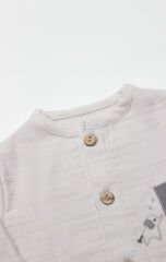 Bistyle 2li Takım Müslin Star Elephant 14143 Gri