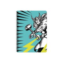 Marvel Seri2 20*28 80 Yp.Kar.Karton Kapak Spiralli