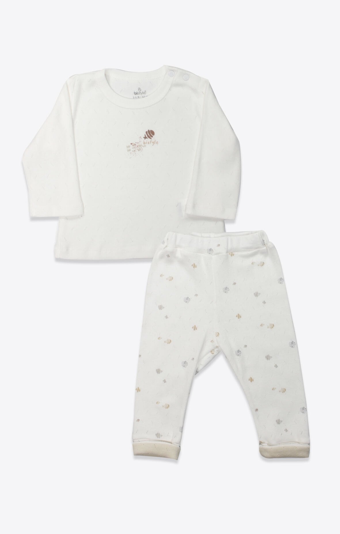 Bistyle 2li Takım Ocean And Starfish 14147 Ekru