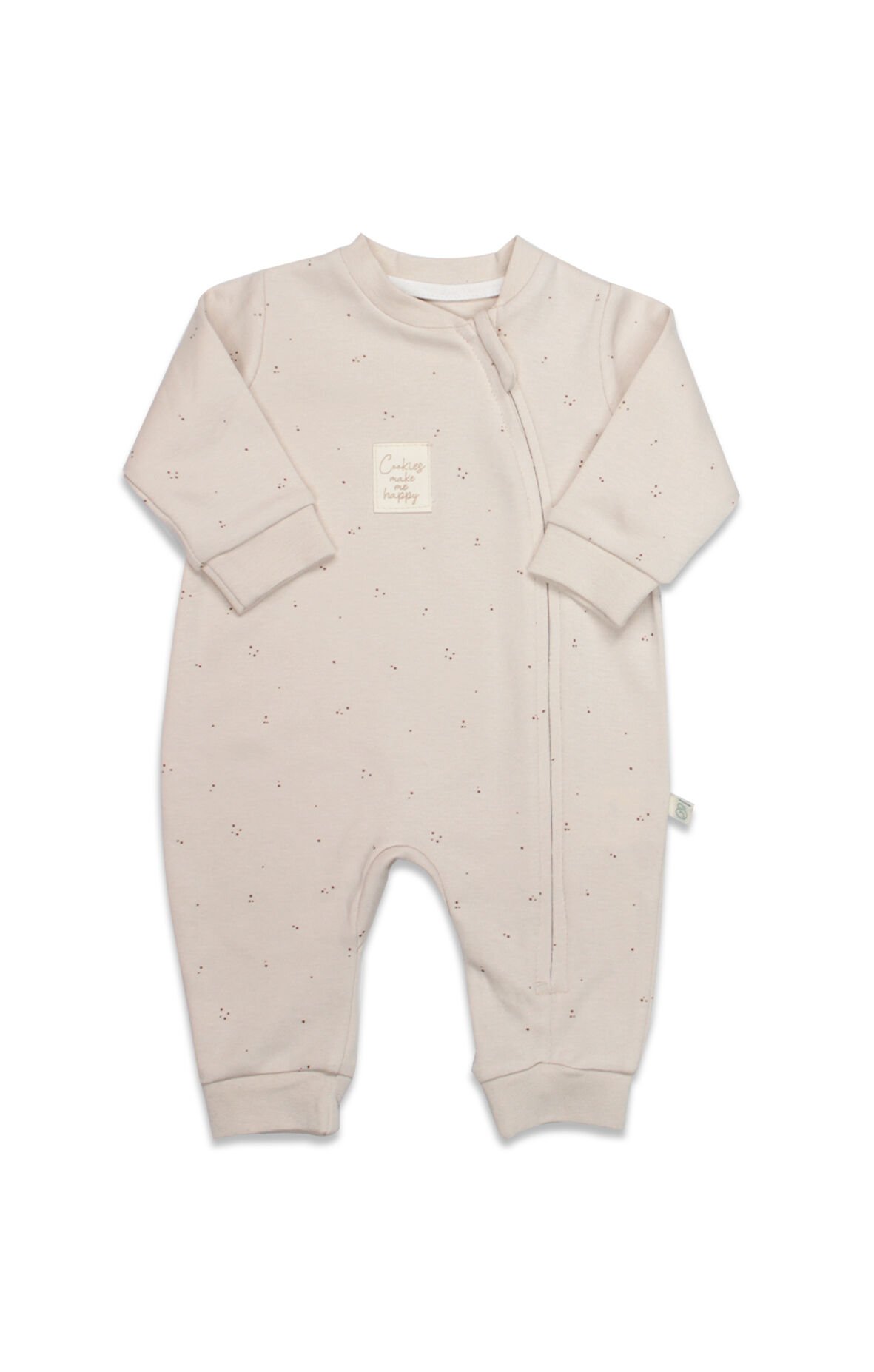 Bistyle Tulum Patiksiz Cookies Make Happy 15127 Ekru