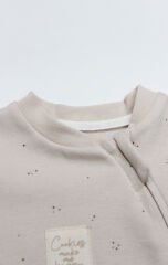 Bistyle Tulum Patiksiz Cookies Make Happy 15127 Ekru