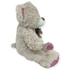 Peluş Papyonlu Ayıcık 40 cm - Kahverengi
