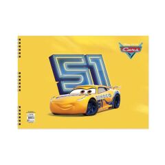 Cars Resim Defteri 25 x 35 cm 15 Yaprak