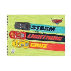 Cars Resim Defteri 25 x 35 cm 15 Yaprak