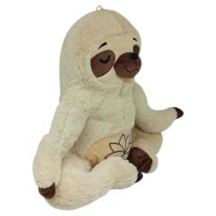 Peluş Yogacı Tembel Hayvan 40 cm - Kahverengi