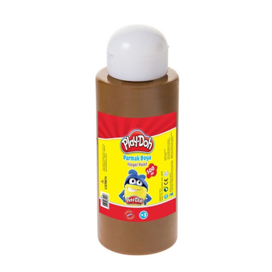 Play Doh Parmak Boyası 500 ml Kahverengi