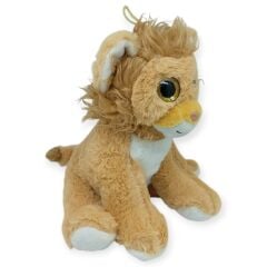 Peluş Cam Gözlü Hayvanlar 25 cm - Aslan