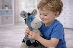 Peluş Cam Gözlü Hayvanlar 25 cm - Eşek