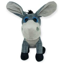 Peluş Cam Gözlü Hayvanlar 25 cm - Eşek