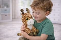 Peluş Cam Gözlü Hayvanlar 25 cm - Zürafa