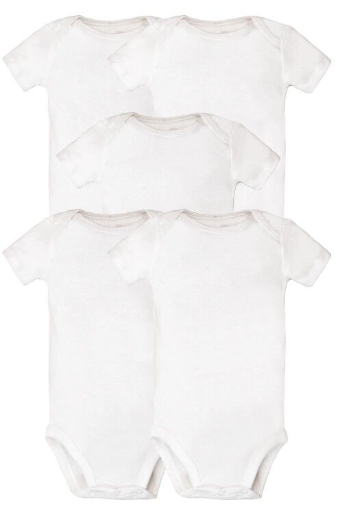 Carters Layette Bebek 5li Beyaz Body Set  SS 1L930510 Beyaz