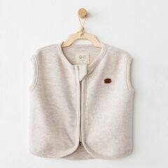 Andywawa AC26211 Casual Yelek Beige