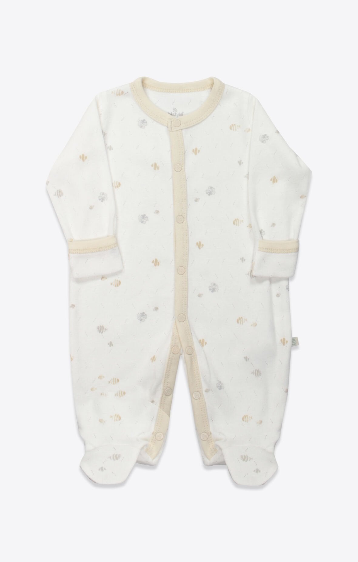 Bistyle Tulum Ocean And Starfish 15175 Ekru