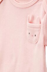Carters  Layette Kız Bebek Kısa Kollu 5li Body 1T009510 Desenli