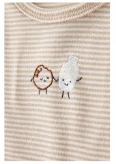 Carters  Layette Erkek Bebek Kısa Kollu 5li Body 1T009310 Desenli